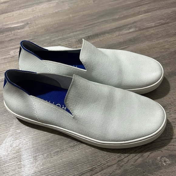 Rothy's White Knit Sneakers Low Trainers - Picture 6 of 6